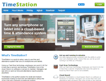 Tablet Screenshot of mytimestation.com